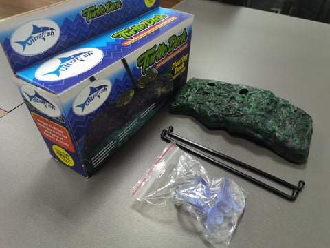 Image of UltraFish Turtle Dock, Pet Furniture Floating Turtle Pier Rectangular Terrapin Dock PU Foam Aquarium Float Decoration Bask Terrace Climb Brazilian Tortoise