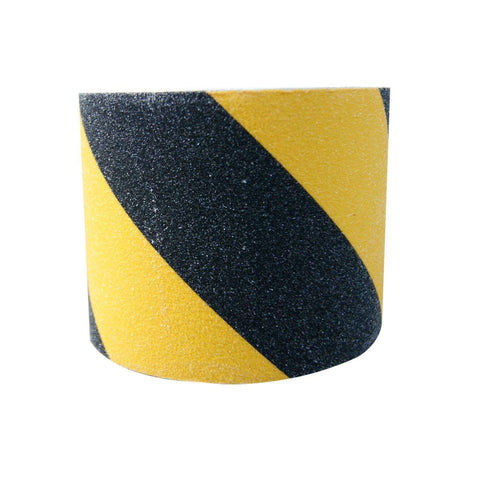 Image of BigTron 10cm x 5m Stark Rutschfeste Tapes Warnklebeband Anti-Rutsch-Klebeband f¨¹r Innen und Au?enbereich(Schwarz und Gelb) …
