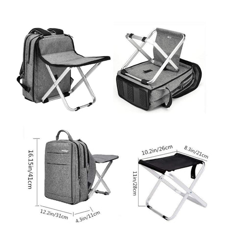 Image of BigTron MultiFunctional Backpack Stool Combo