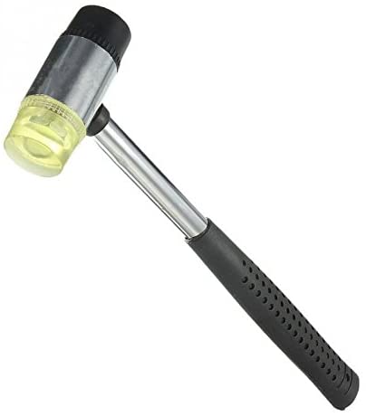 BigTron Double-Faced Soft Mallet Dia. 25mm - Rubber Hammer for Leathercraft Home Improvement