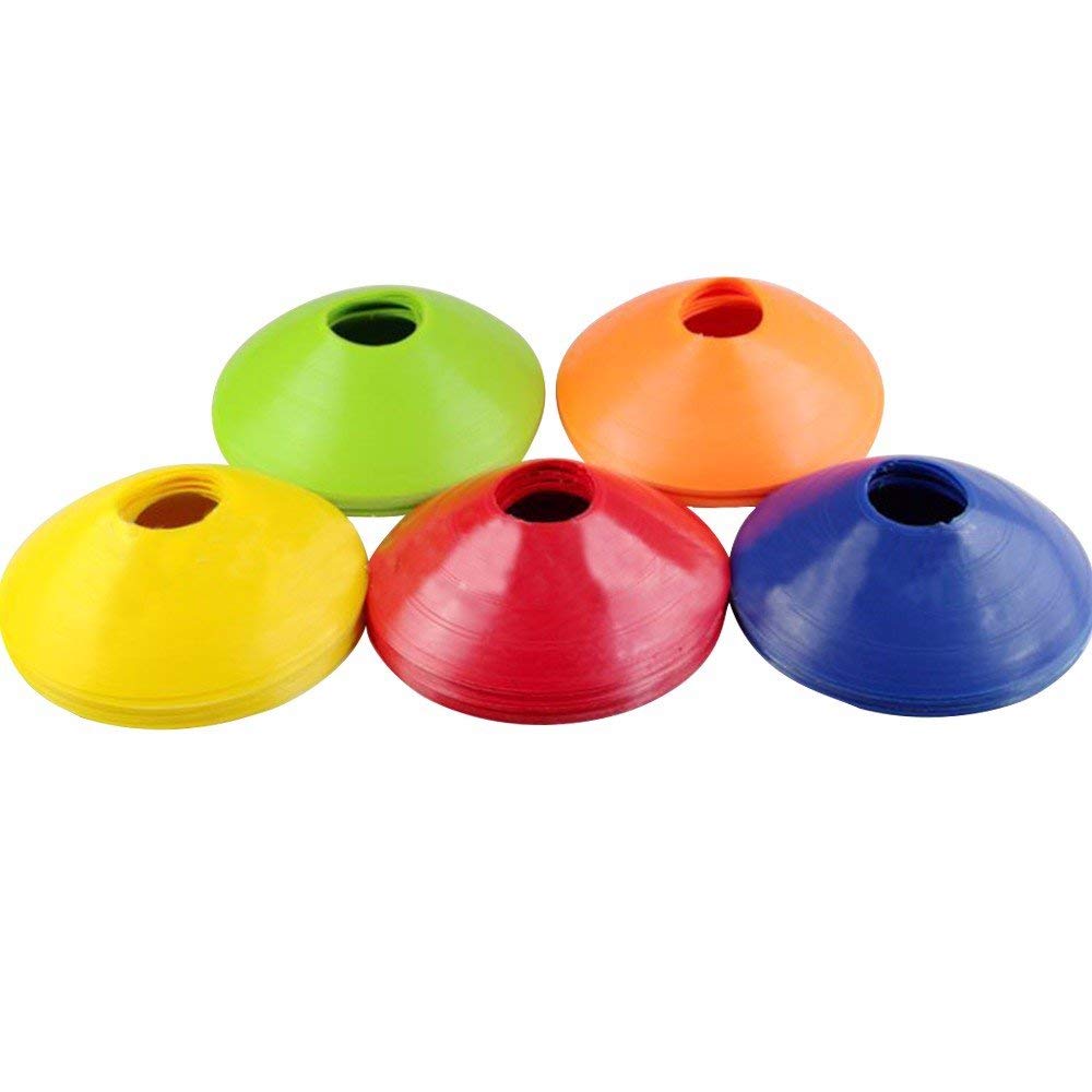 Bigtron Disc Cones for Soccer, Football and Basketball Agility Training (Pack of 10)