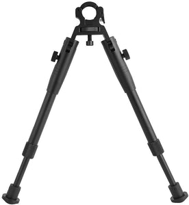 BigTron Rifle Tactical Accessories 8"-10" Barrel Bipod Universal Sizes 11-19mm with Double-lock Clamp Wheel