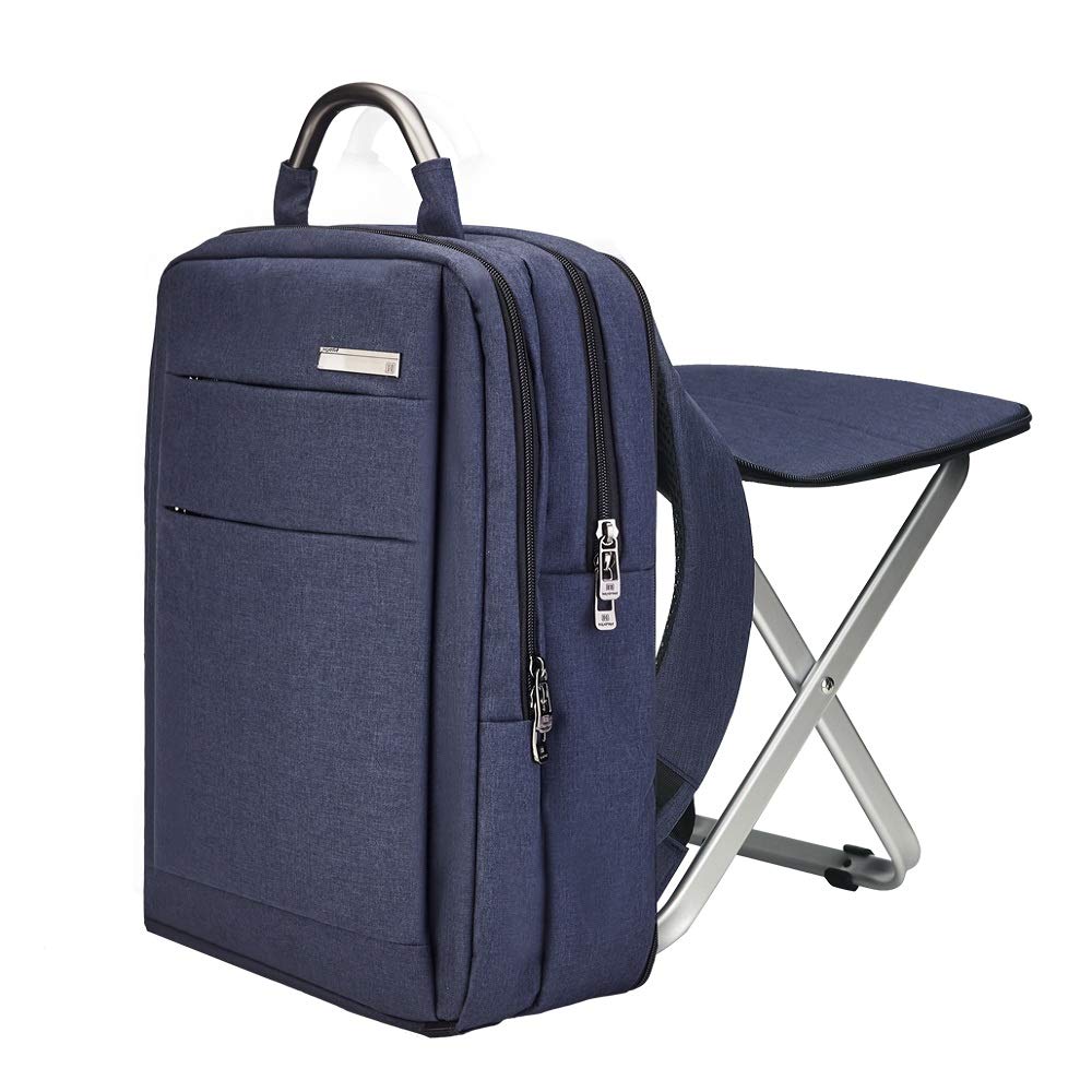 bag nation large capacity multi-compartment travel backpack BigTron MultiFunctional Backpack Stool Combo